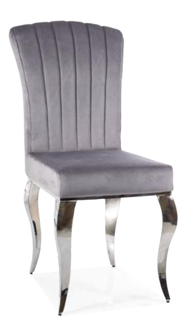 Stalas PRINCE + Kėdės PRINCE VELVET