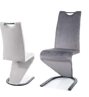 Stalas SALVADORE CERAMIC + Kėdės H-090 VELVET