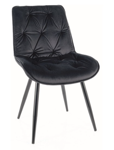 Stalas SAMANTA CERAMIC + Kėdės CHERRY II VELVET