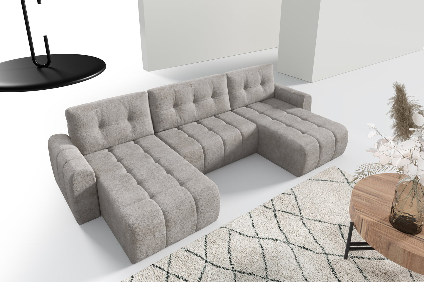 Minkštas kampas FONDI U