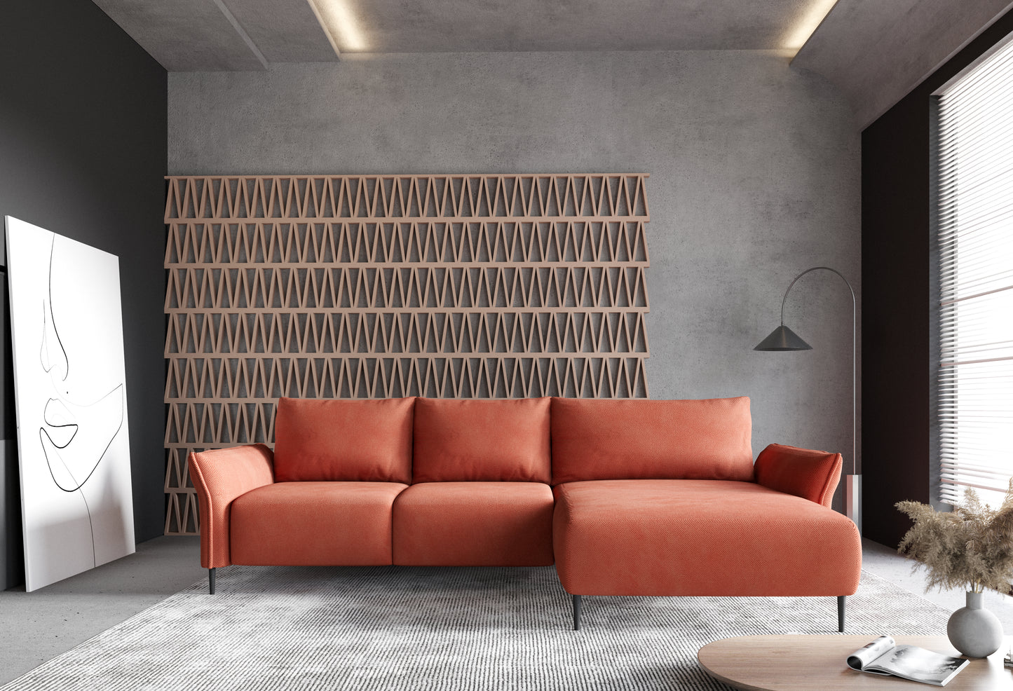 Minkštas kampas LUIS S