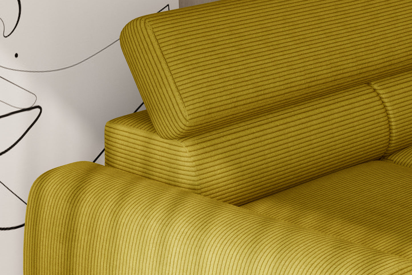 Minkštas kampas CALCIO S