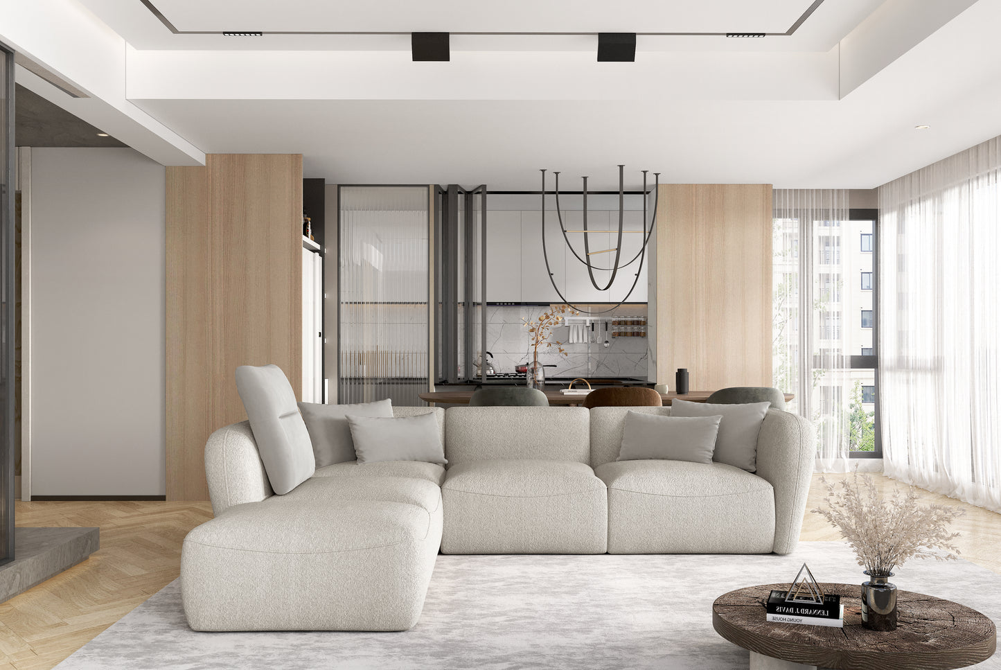 Minkštas kampas CANDELO L