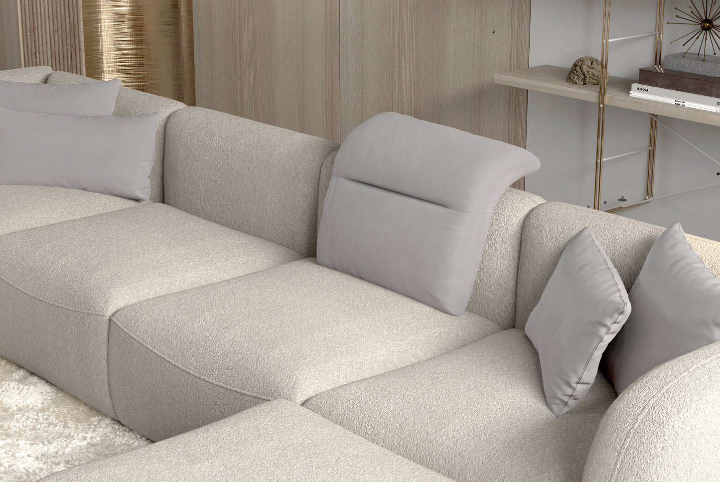 Minkštas kampas CANDELO XL