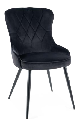 Table FRESNO + Chairs LOTUS VELVET