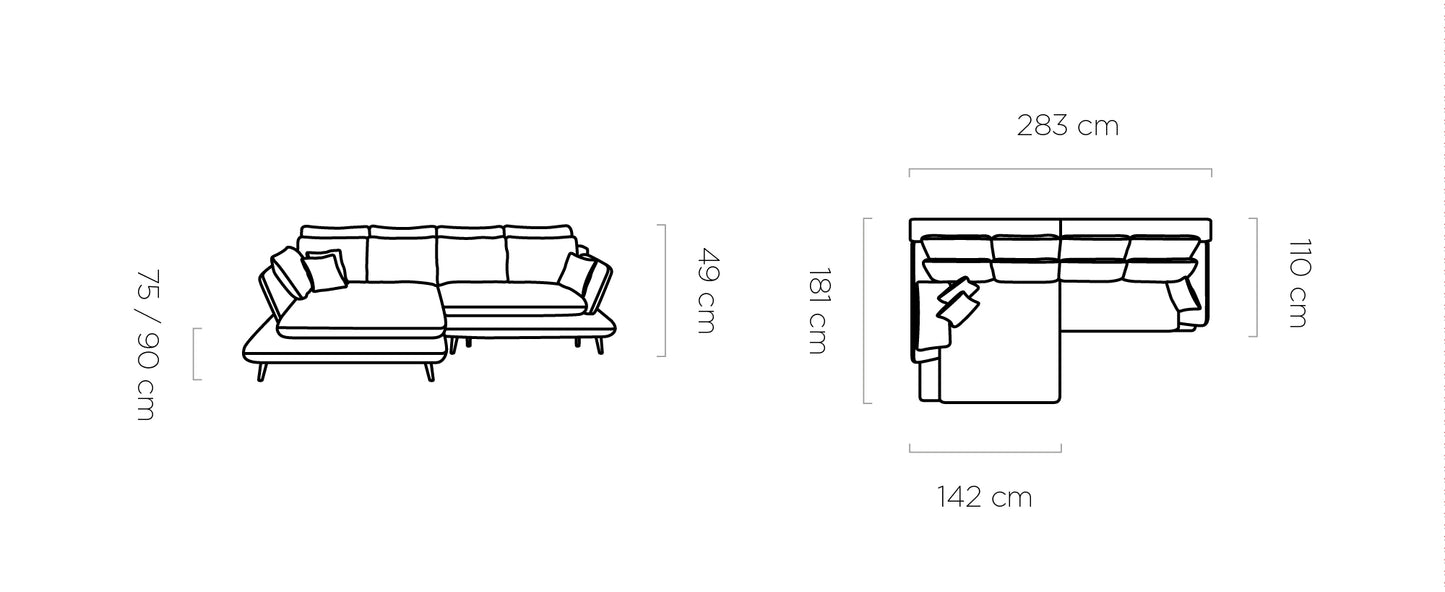Minkštas kampas MONTE S
