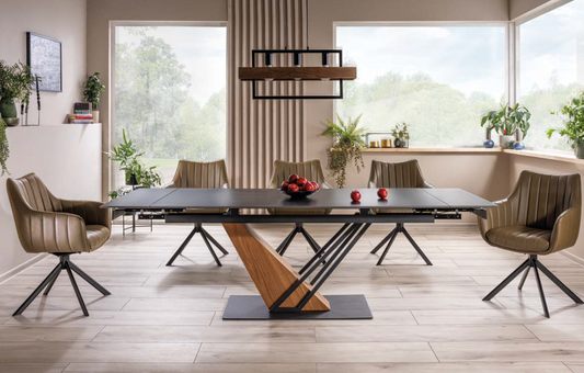 Stalas GENESIS + Kėdės AZALIA