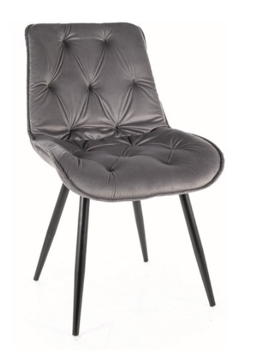 Stalas SAMANTA CERAMIC + Kėdės CHERRY II VELVET