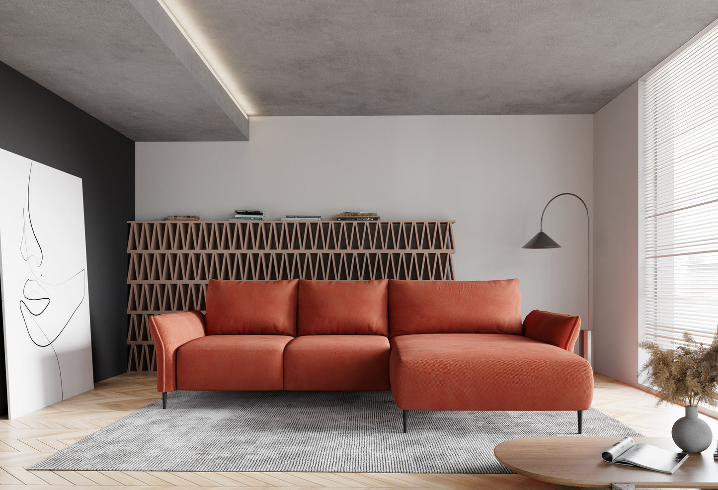 Minkštas kampas LUIS S