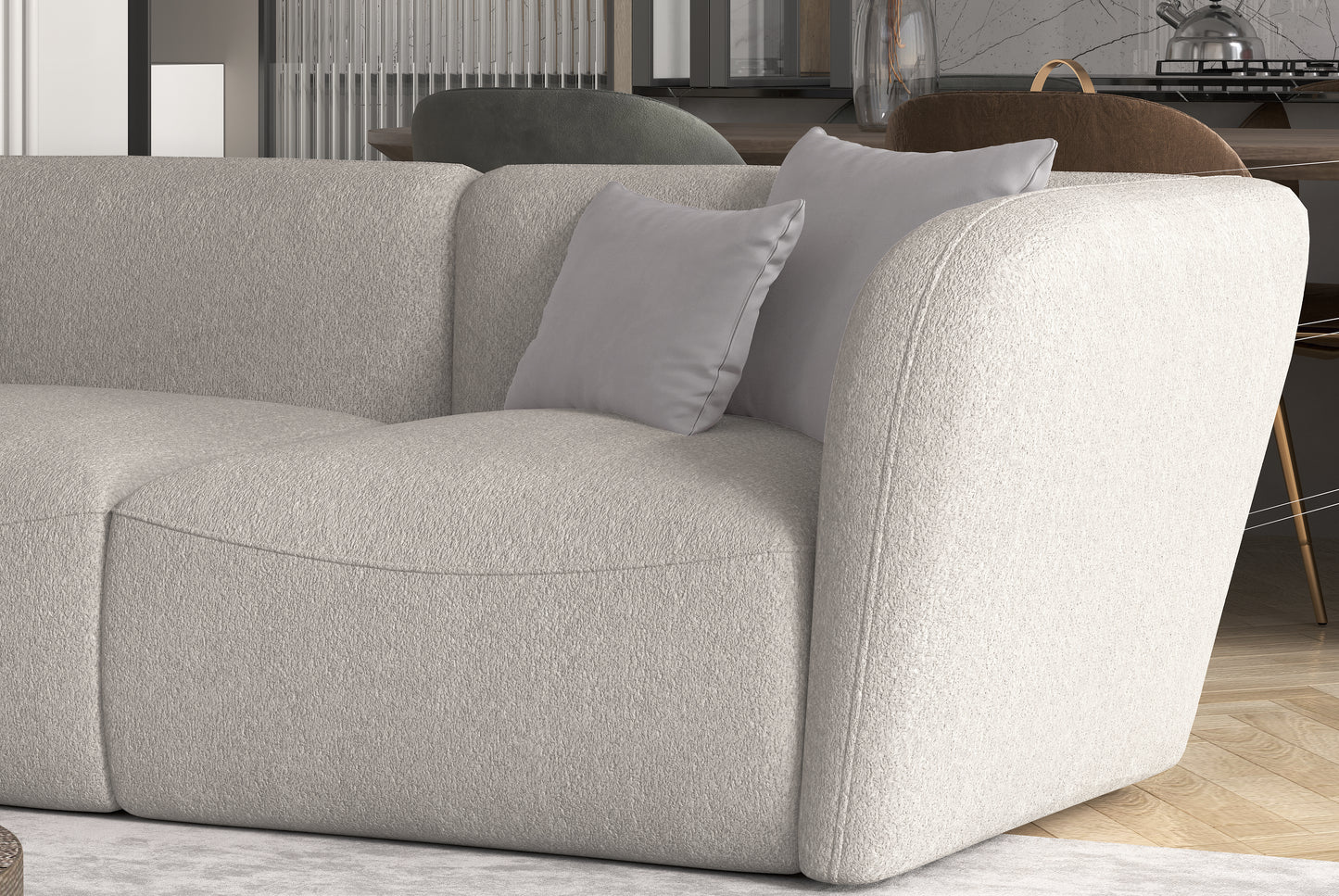 Minkštas kampas CANDELO L