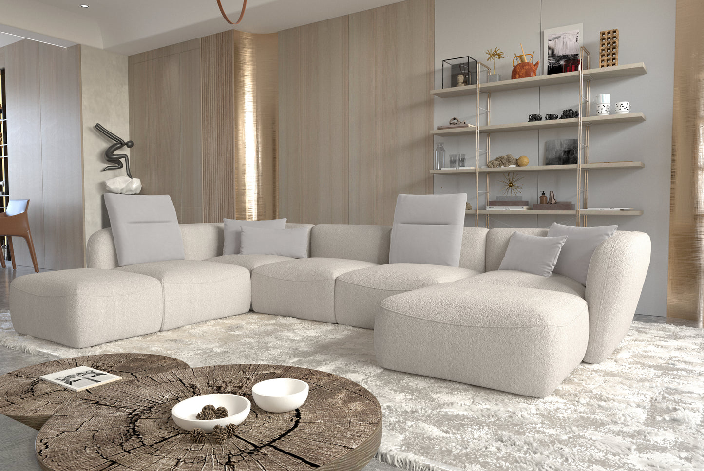 Minkštas kampas CANDELO XL